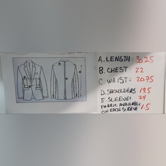 Vintage 90s Tip Top Mens Sport Coat Jacket Speckled Brown Orange Deep Pocket 40R - Picture 12 of 12